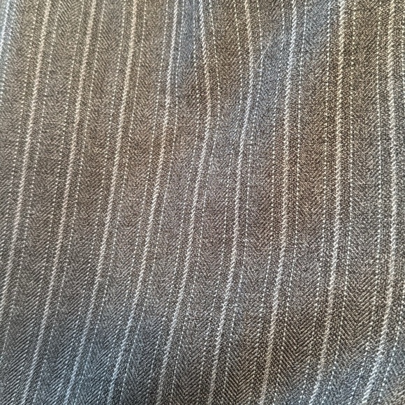 Alfred Dunner Vintage Womens Size 10 Gray Stripe Pants - Picture 4 of 8